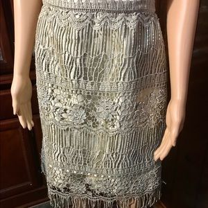 Montage by Mon Cheri lace designer skirt 12